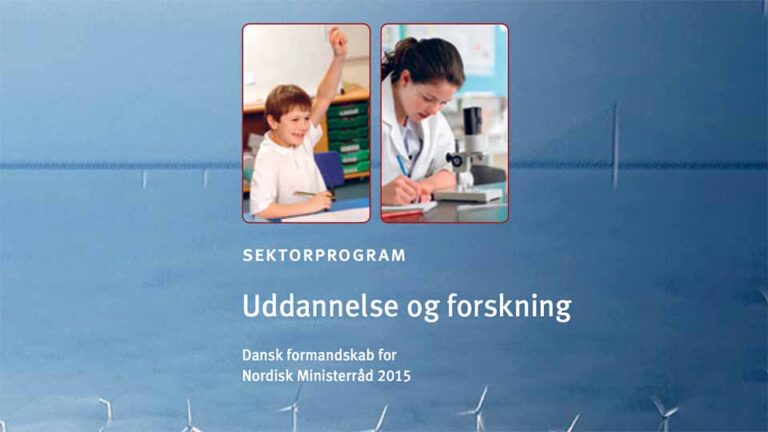 Sektorprogram Uddannelse og Forskning 2015
