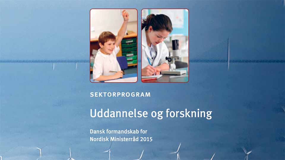 Sektorprogram Uddannelse og Forskning 2015