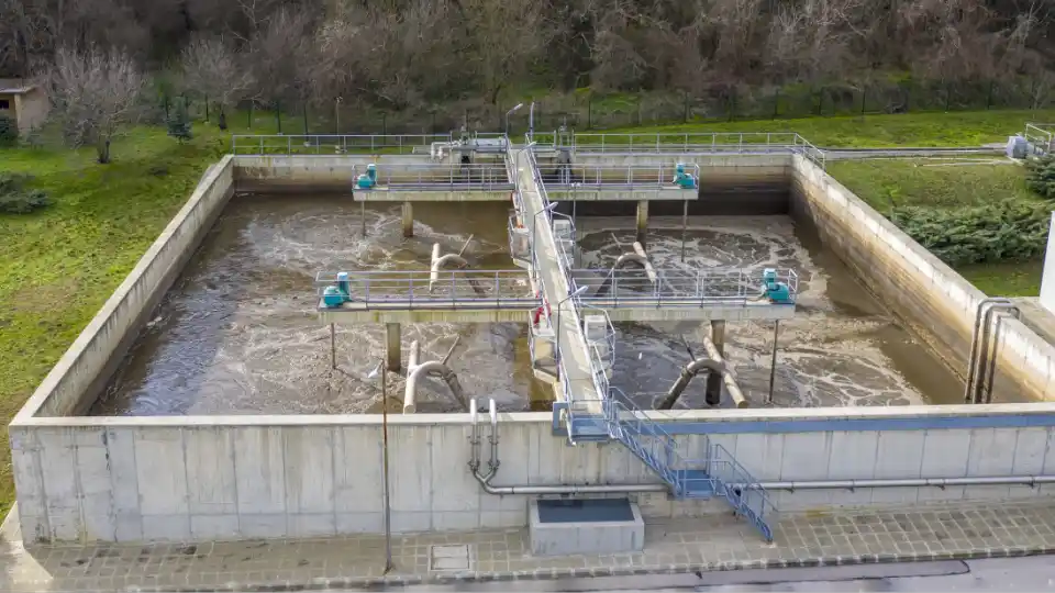 Wastewater treatment pond