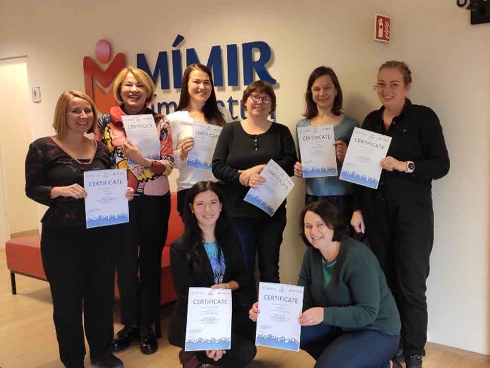 Be Digital project team in Iceland