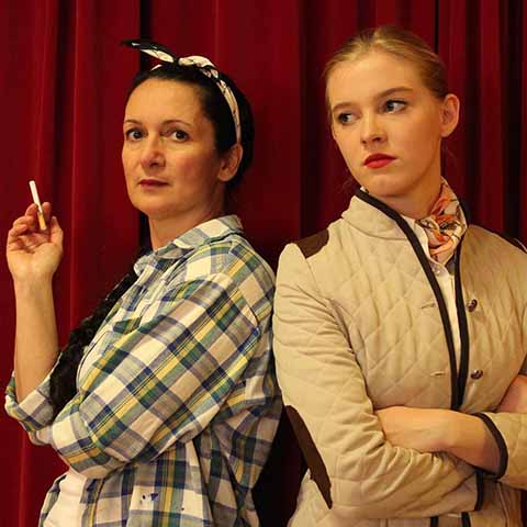 Hólmfríður Hafliðadóttir and Anastasia Andersson