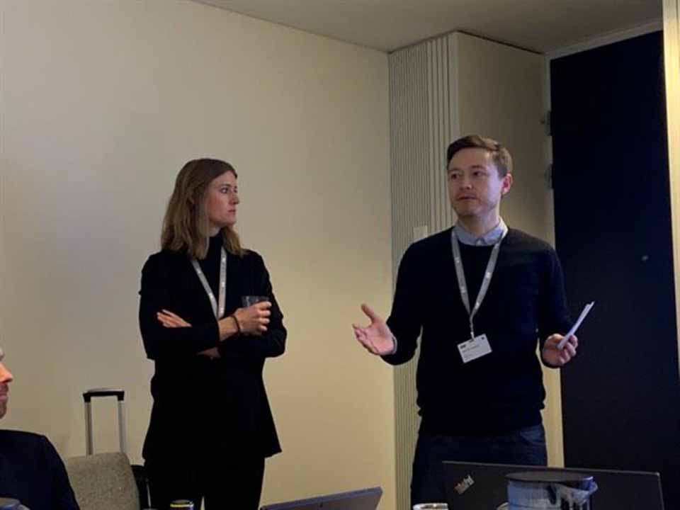 Signe Koch och Mads Fjord Jørgensen