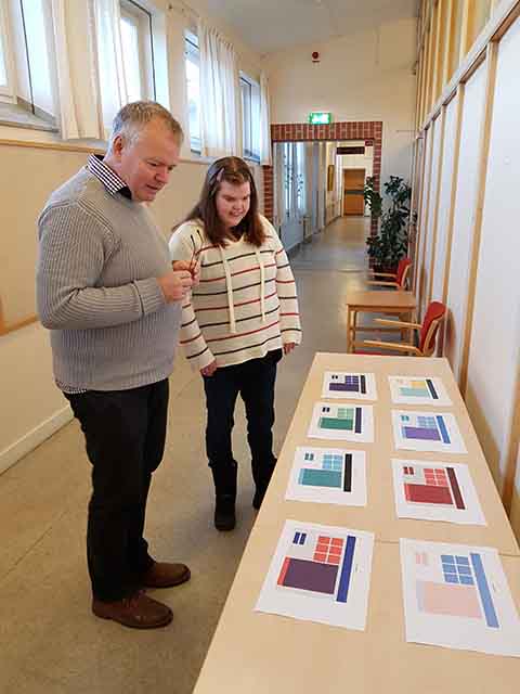Forskaren Stefan Johansson har utvecklat verktyget Digijag i samarbete med kursdeltagarna. Foto: Mora folkhögskola