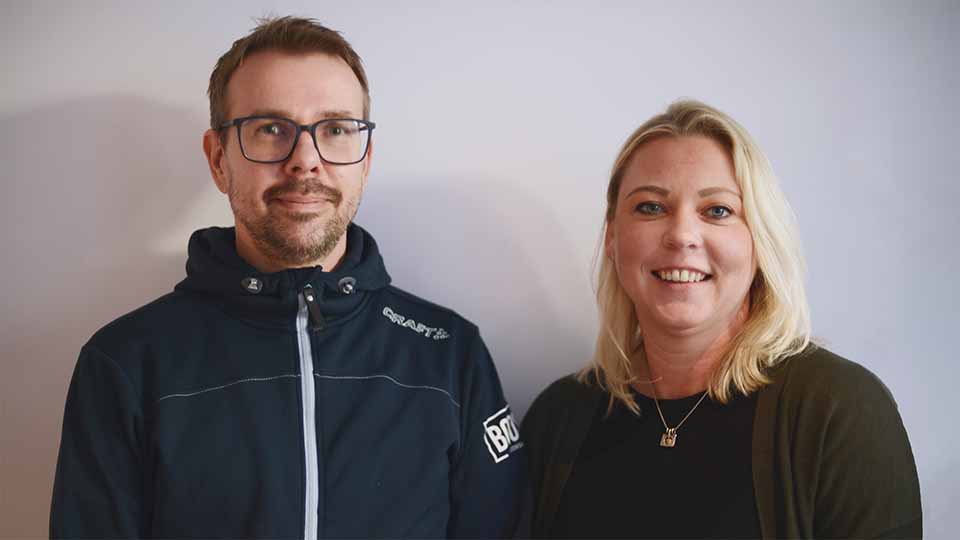 Thomas Mattsson och Camilla Ernkrans