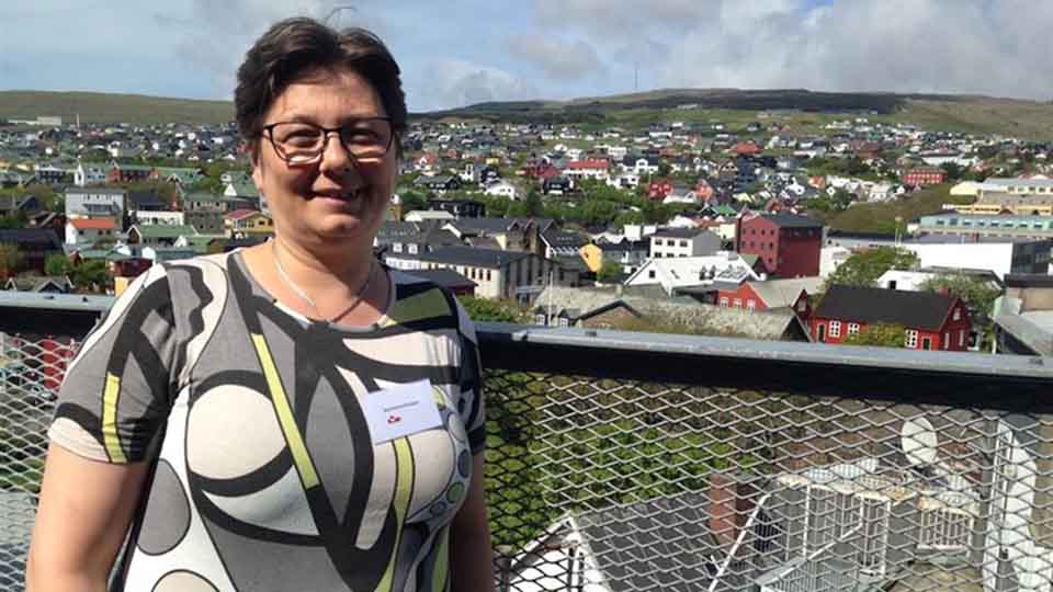 Ane-Karina Poulsen, vejleder og uddannelsesleder fra Grønland, deltog i dialogmødet.