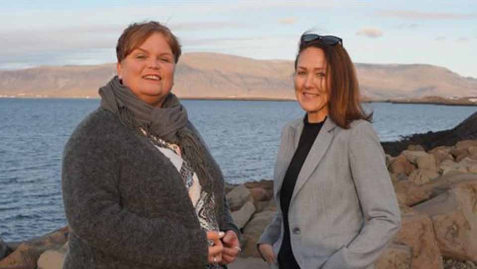 Eyrún Björk Valsdóttir and Fjóla María Lárusdóttir