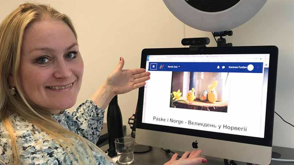 Nettskole tilbyr gratis norskkurs for ukrainske flyktninger
