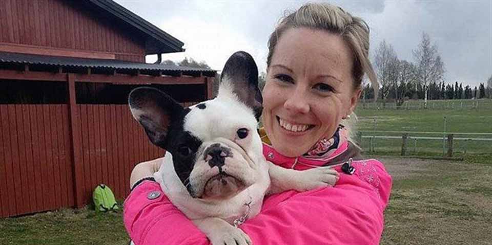 Hundar och löpning hör till Anna Nylunds fritid