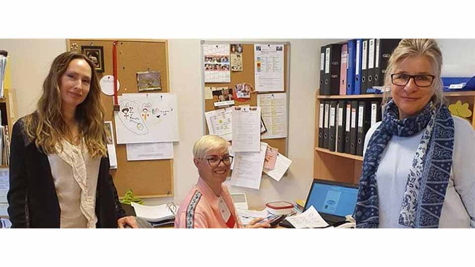 Annette Aass Vågmo, Lene Swang Unnerud og Sissel Braaten