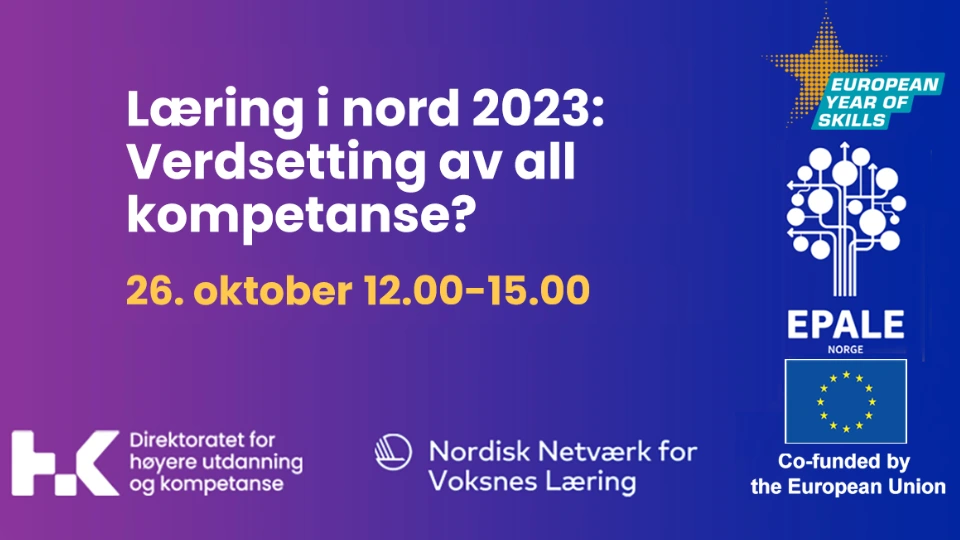 Laering i nord 2023: Verdsetting av all kompetanse?