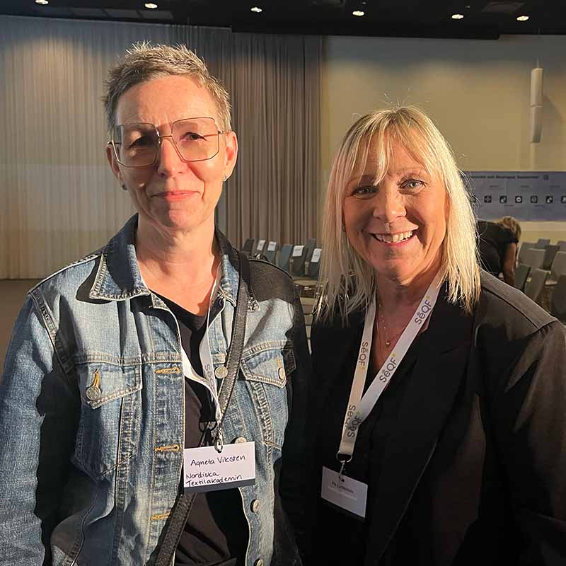 Pia Lyckestam och Agneta Viksten