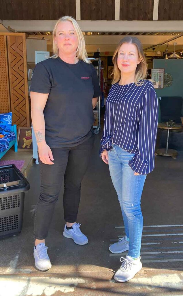Camilla Ernkran och Jamie Duncan