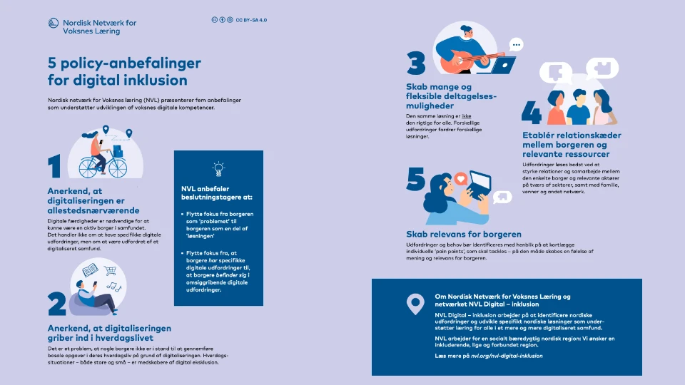5 policy-anbefalinger til digital inklusion (Dansk)