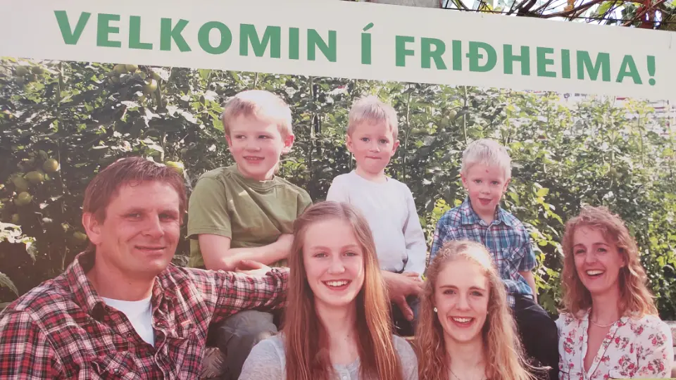Knútur Rafn Ármann er eier og direktör i Friðheimar.