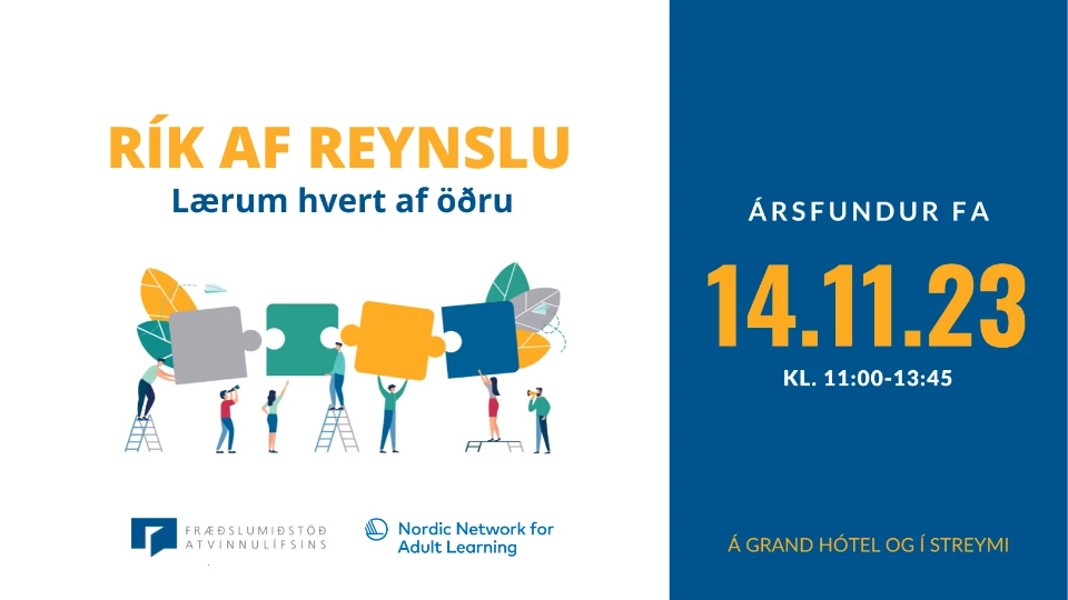RÍK AF REYNSLU - Lærum hvert af öðru