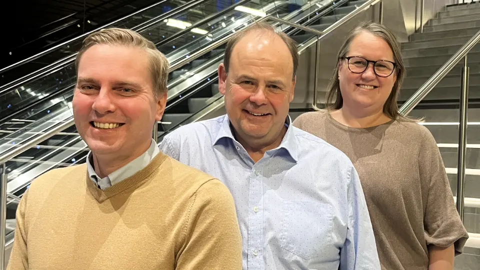 En bonus för Marcus Karlsson, Anna Kahlson och Svante Sandell var att de själva lärde sig mycket av att arbeta med Erasmus Plus-projektet Nova Nordic.