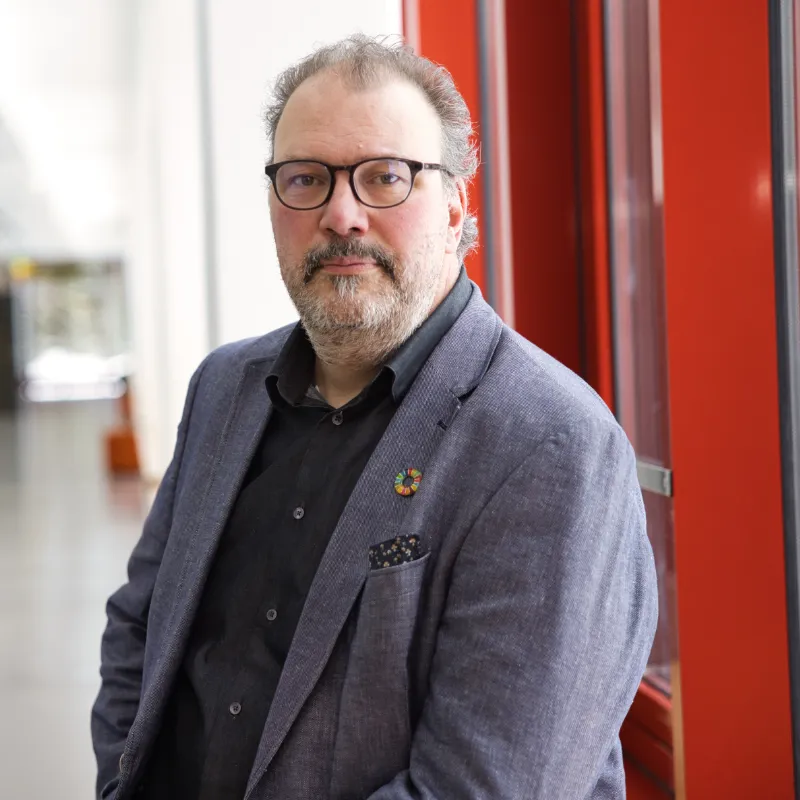Utbildningschef Kenneth Sundlin från Yrkesakademin i Finland. Foto: Niklas Forsberg