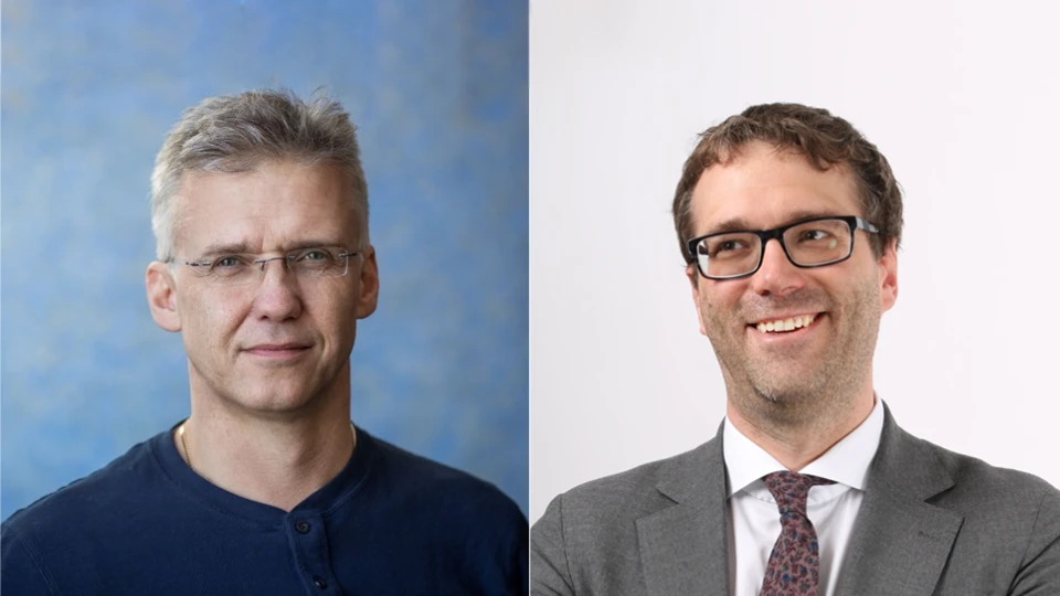 Simon Dahlgren ja Olof Gränström ovat puhujina Skellefteån konferenssissa.