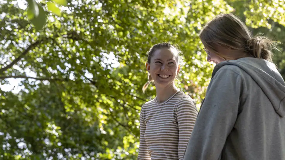 På læreruddannelsen på VIA i Skive kan man vælge profilen ’Outdoor og Grøn Balance’. Billede: VIA University College