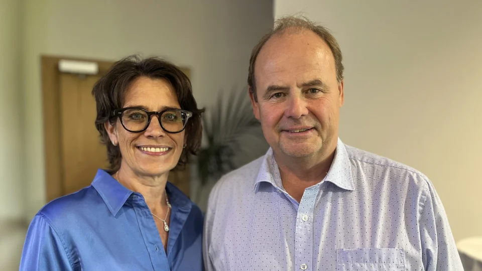 Anna Nygård och Svante Sandell