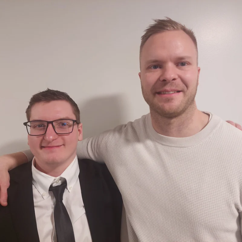 Fannar Freyr Gíslason og Daníel Smári Bjarnason