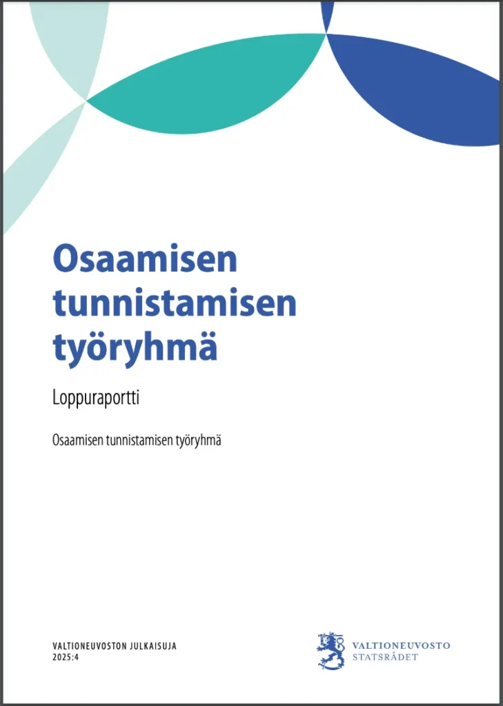 Osaamisen
tunnistamisen
työryhmä