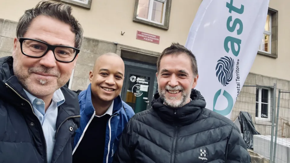 Magnus Lindberg, Erik Christensen och Matias Waller