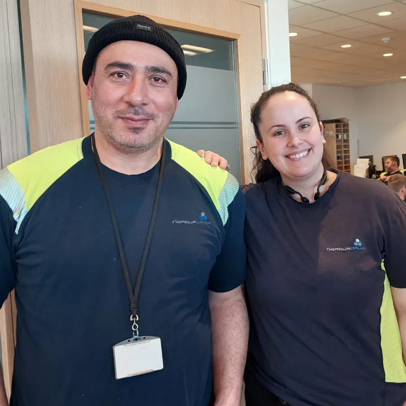 Mohamad J Naser og Eyla Gimén
