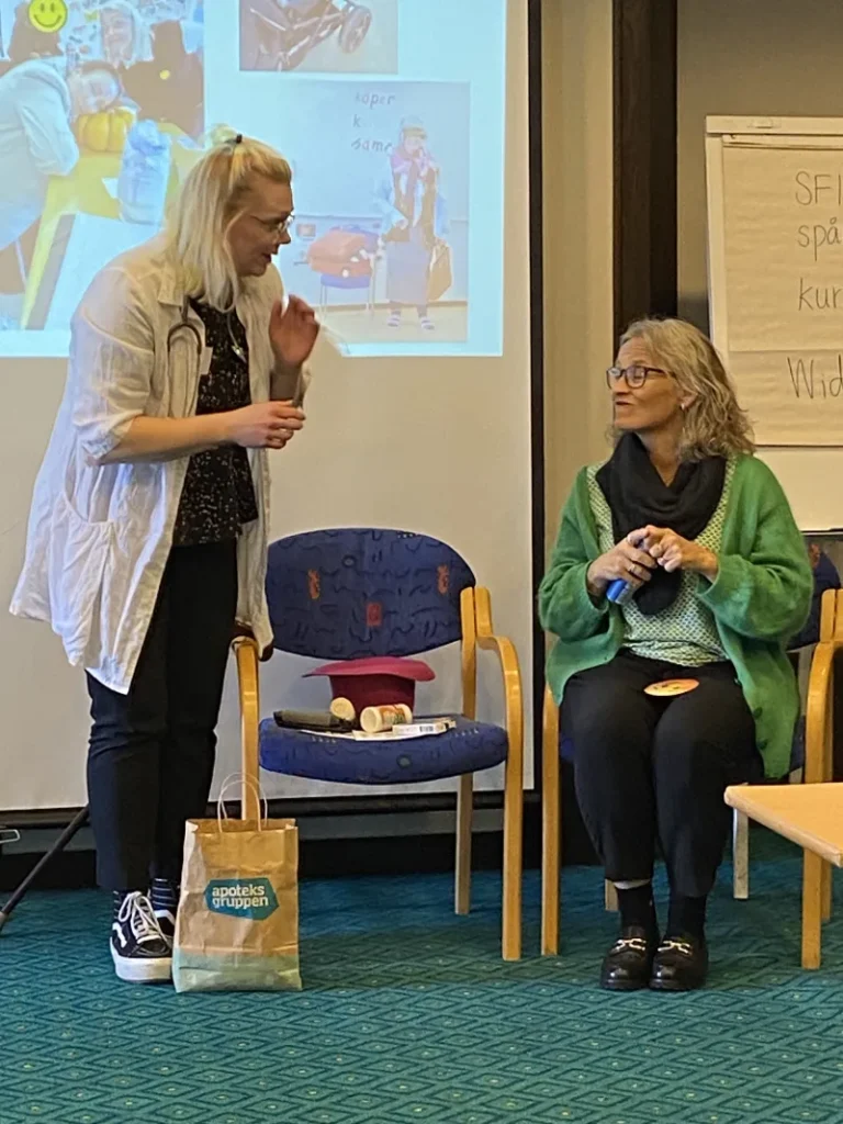 Jenny Lindgren og Astrid Elin