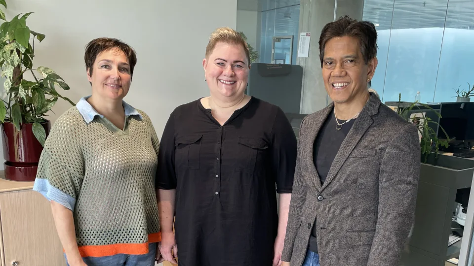 Annie Fjalsá, Annika Maisonsdóttir Mellemgaard og Alex Ocampo