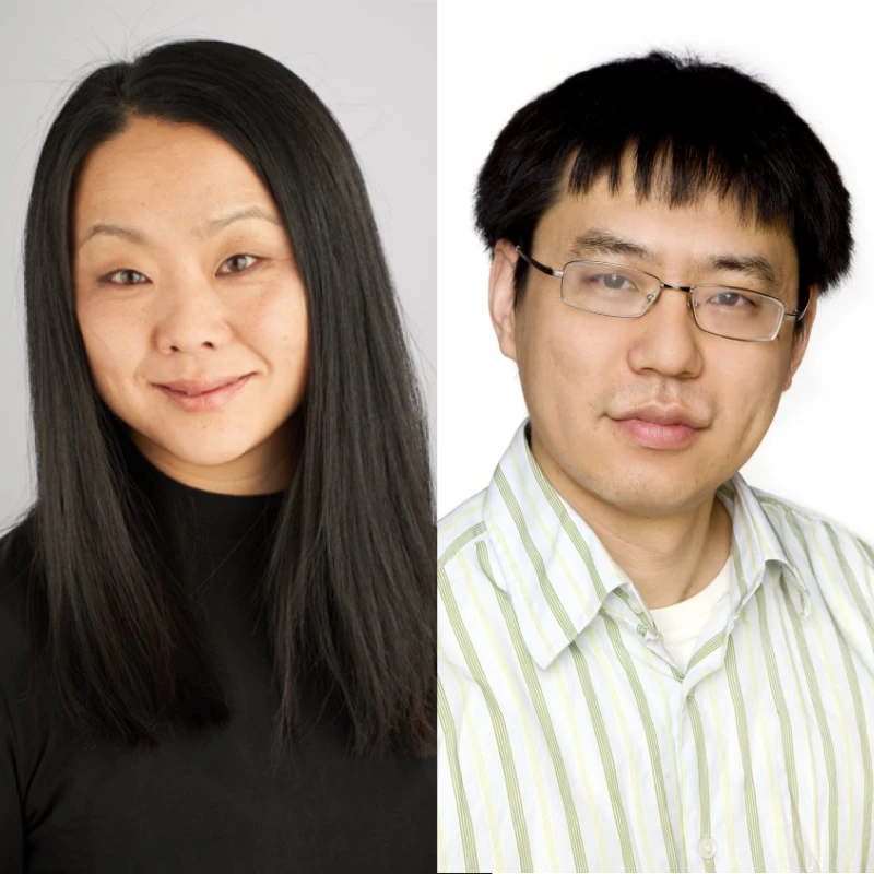 Marte Rønning og Jia Zhiyangu