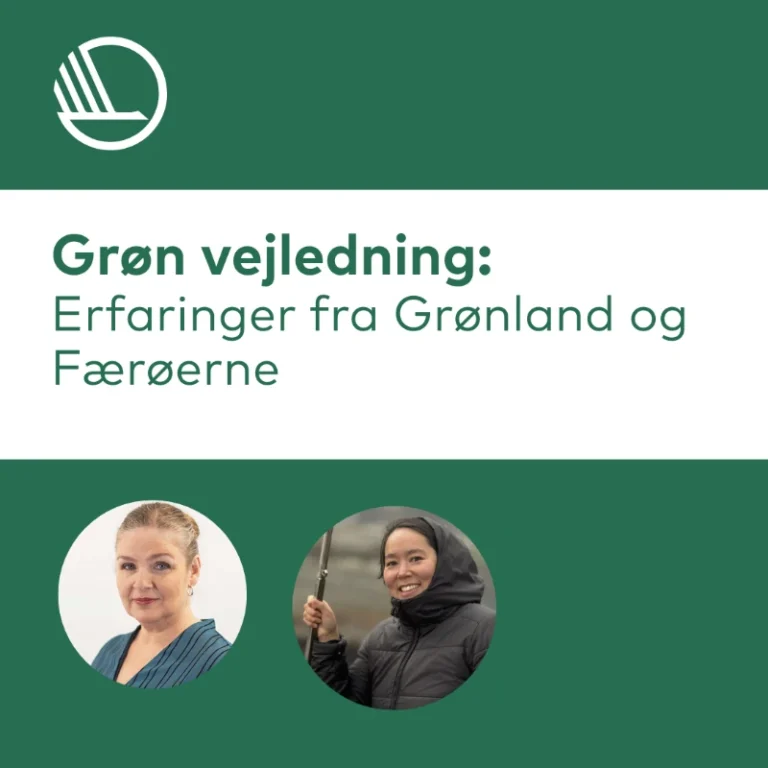 Podcast: Grøn vejledning – erfaringer fra Grønland og Færøerne
