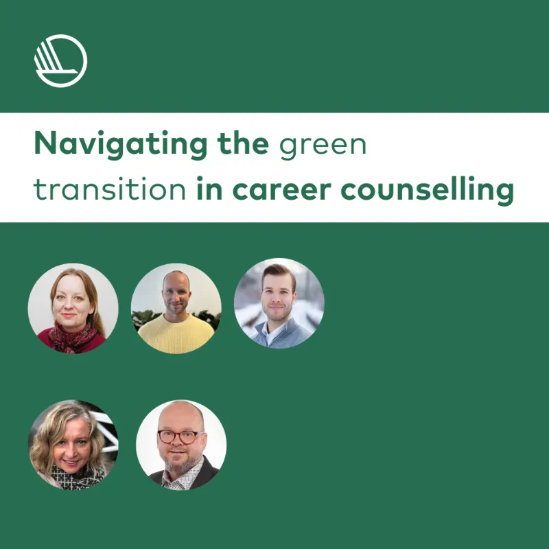 Navigating the green transition in career counselling Podcast: Navigating the green transition in career counselling