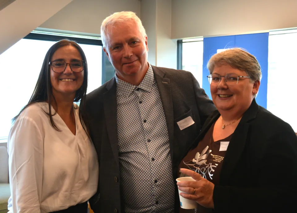 Stella Aguirre, Benedikt Barðason og Finngerd Olsen