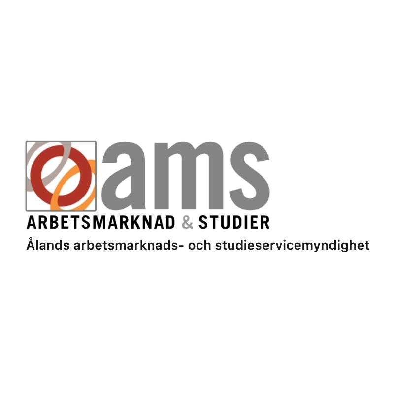 Ålands arbetsmarknads- och studieservicemyndighet logo