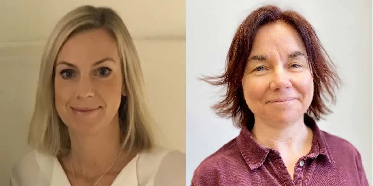 Pernilla Gren Edvardsson och Emma Lanäs